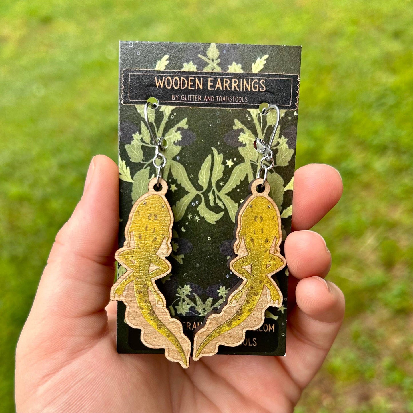 Tadpole Earrings