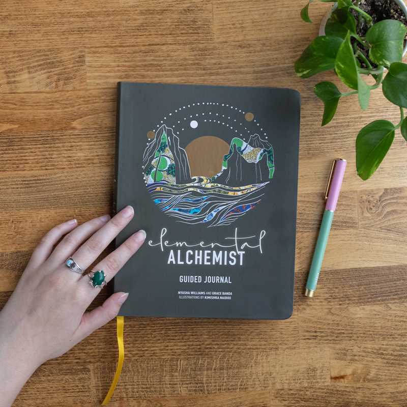 Elemental Alchemist Guided Journal by Nyasha Williams