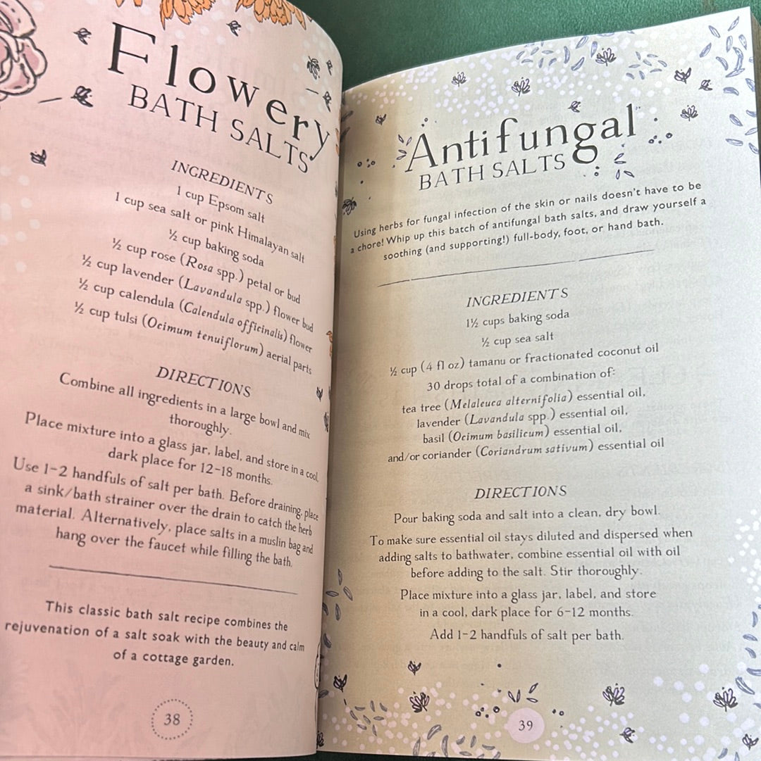 Botanical Skin Care Recipe Book