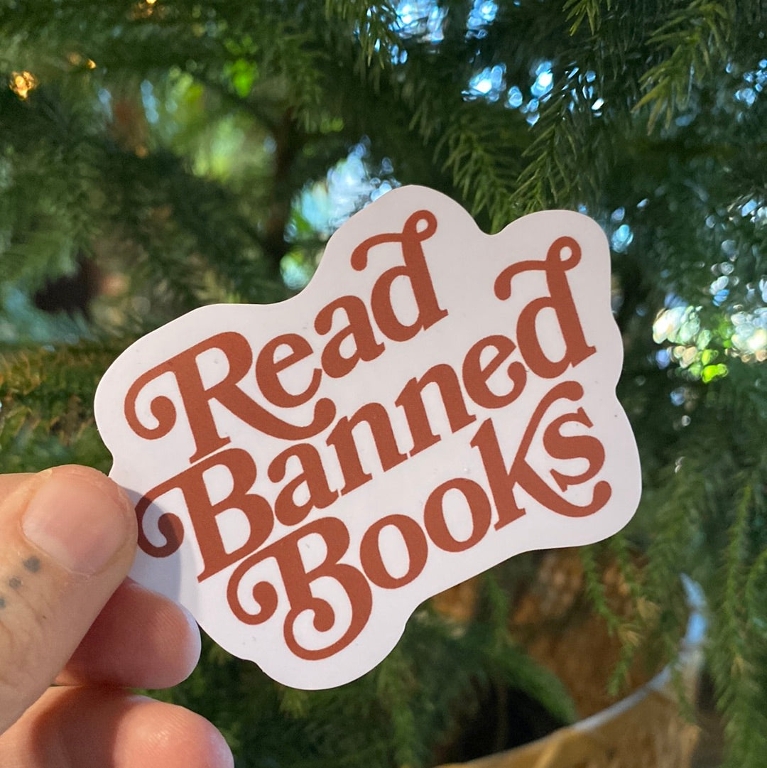 Read Banned Books Sticker