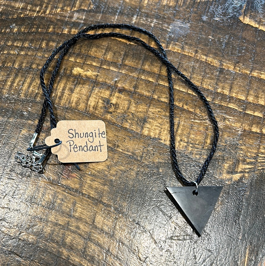 Shungite Pendant necklace