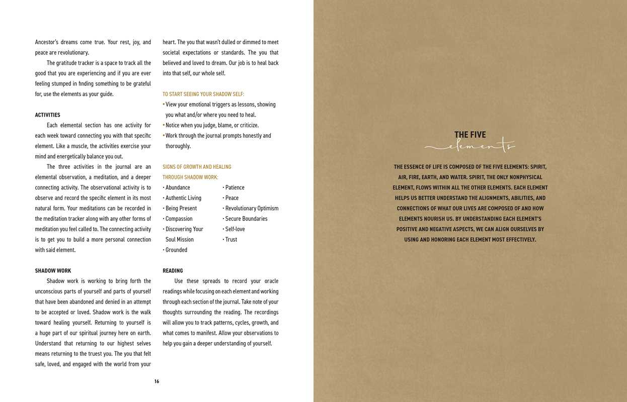 Elemental Alchemist Guided Journal by Nyasha Williams