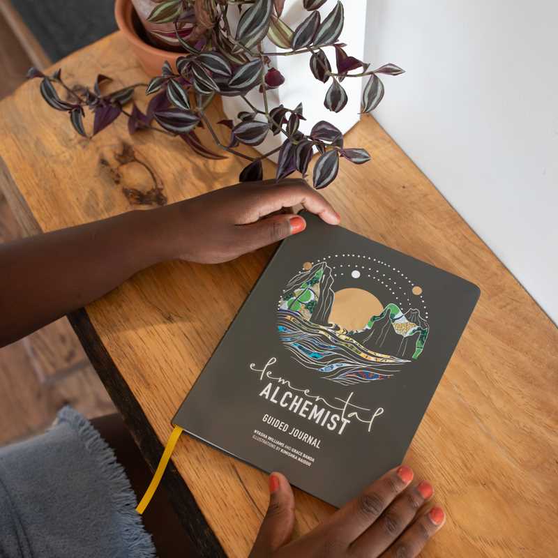 Elemental Alchemist Guided Journal by Nyasha Williams
