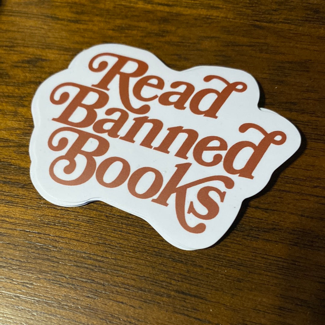 Read Banned Books Sticker