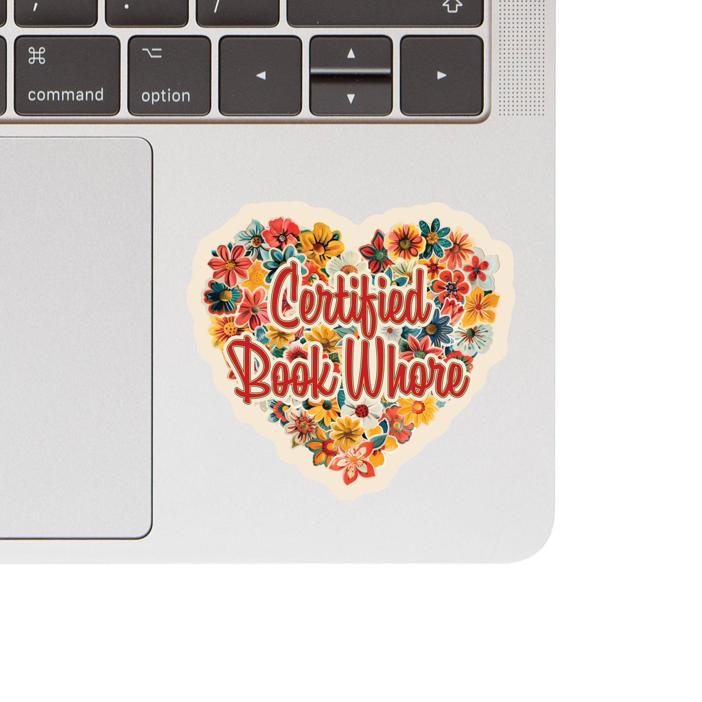 Certified Book Whore High Quality Vinyl Sticker