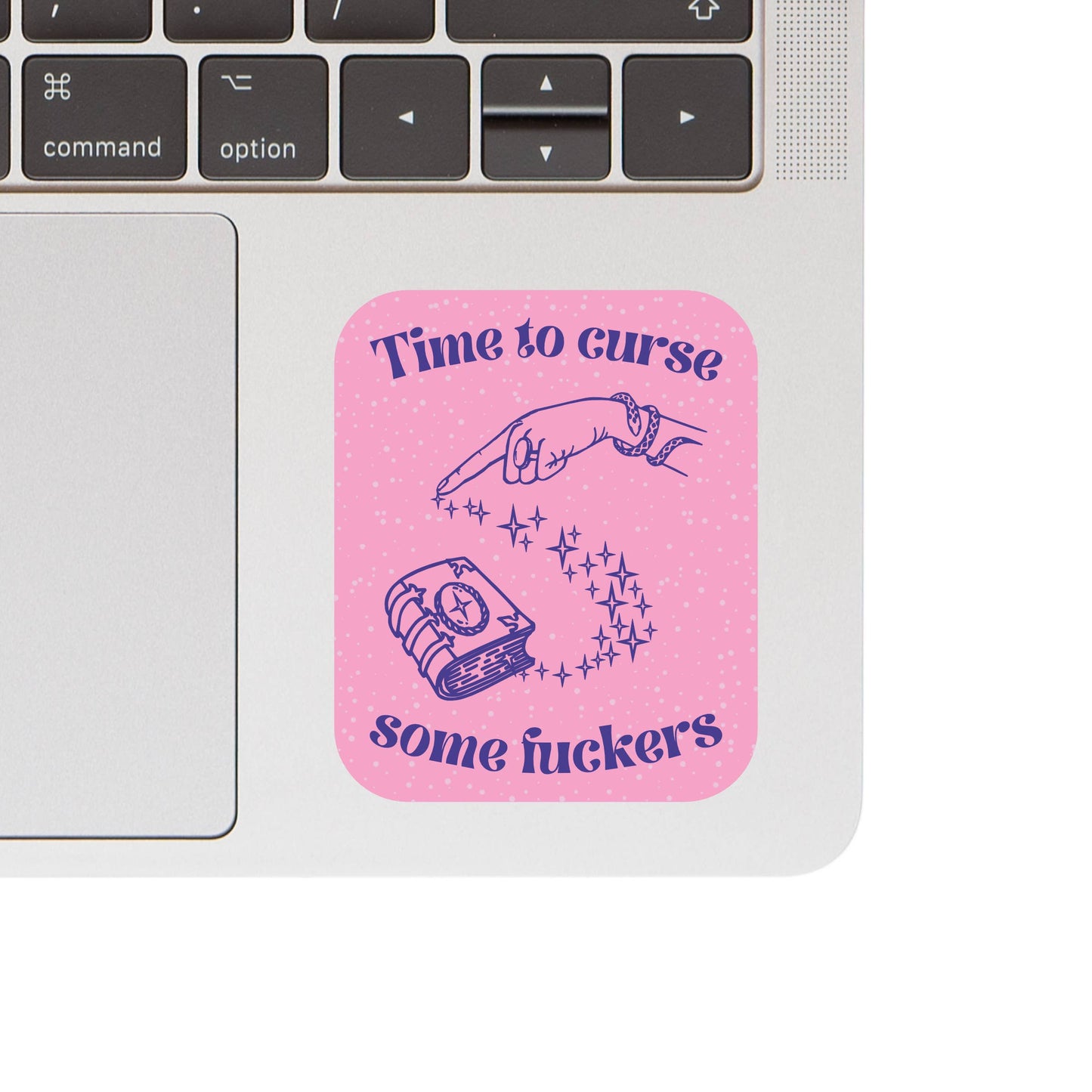 Time to Curse Vinyl Sticker