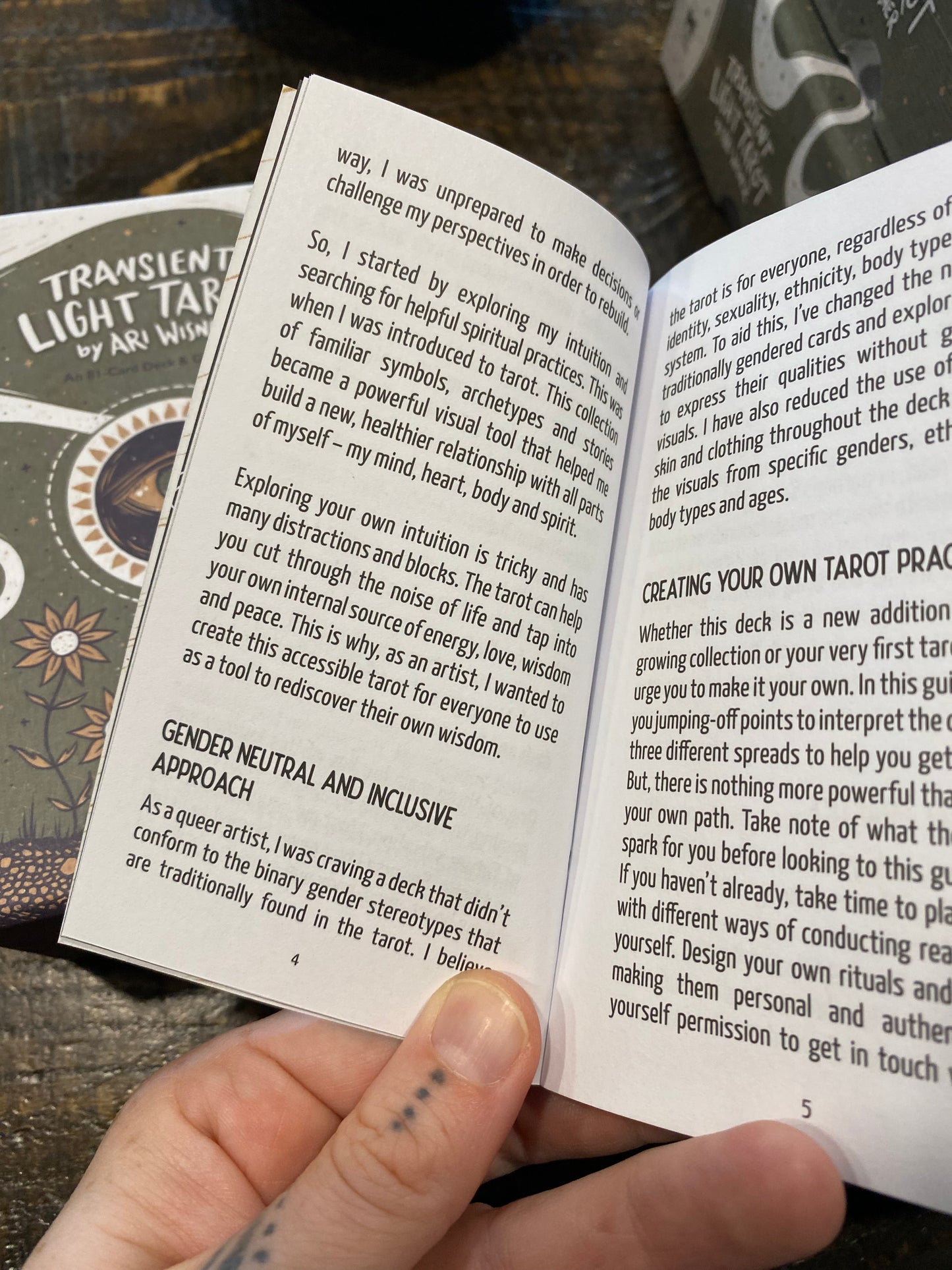 Transient Light Tarot