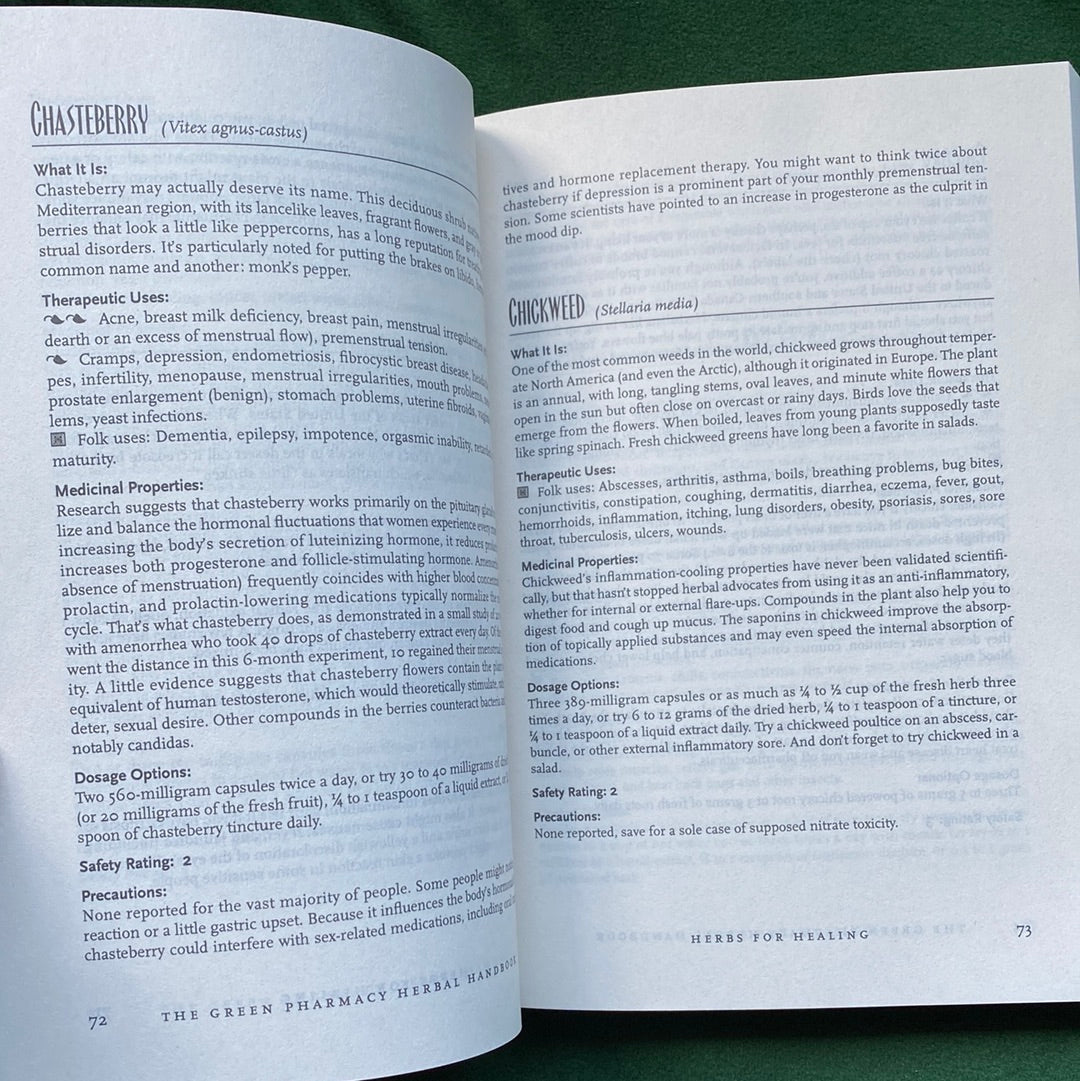 The Green Pharmacy Herbal Handbook