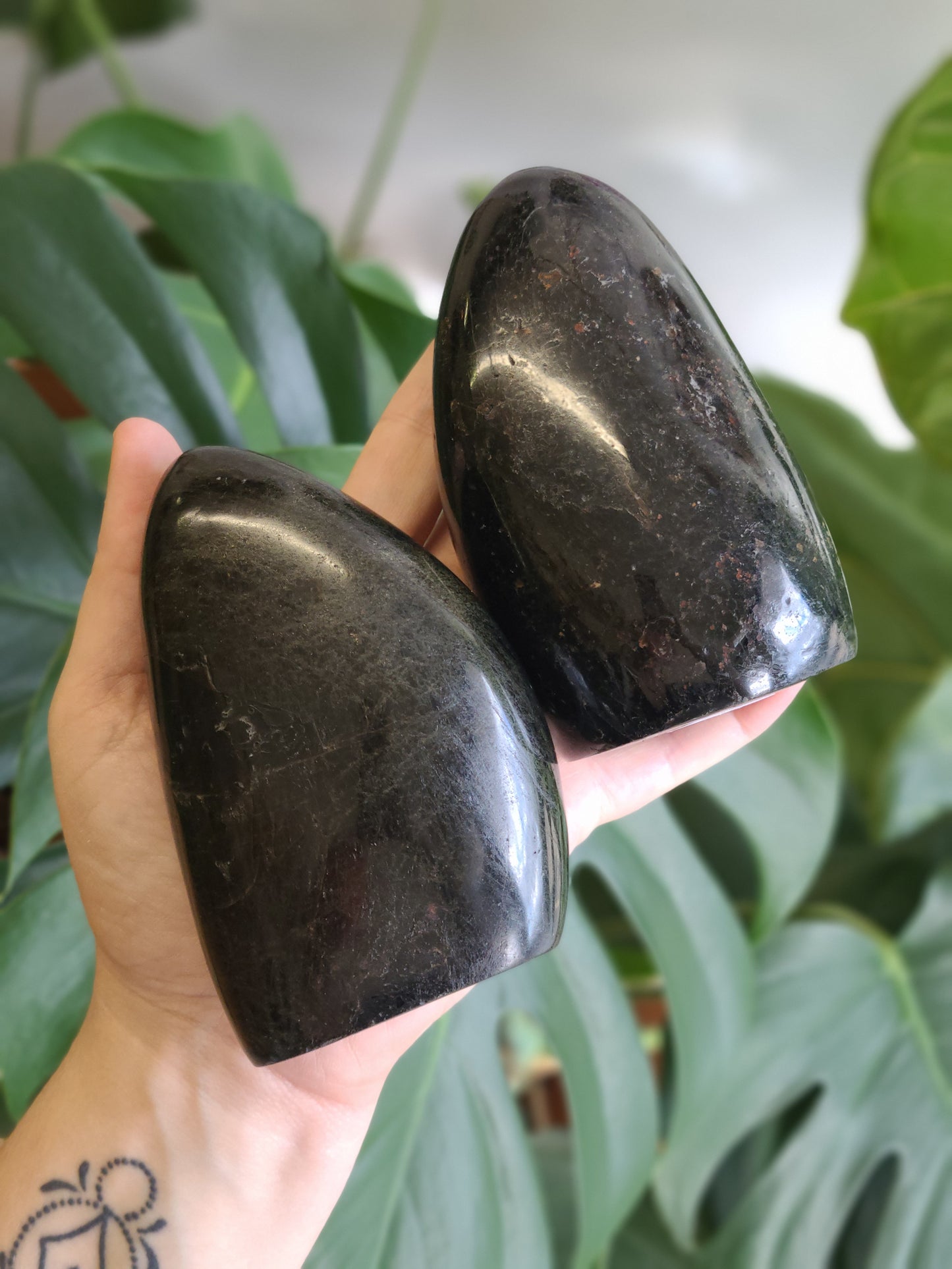Black Tourmaline Freeforms