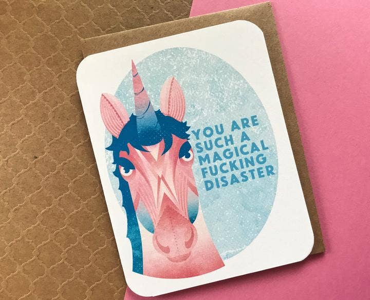 Magical Fucking Disaster Card