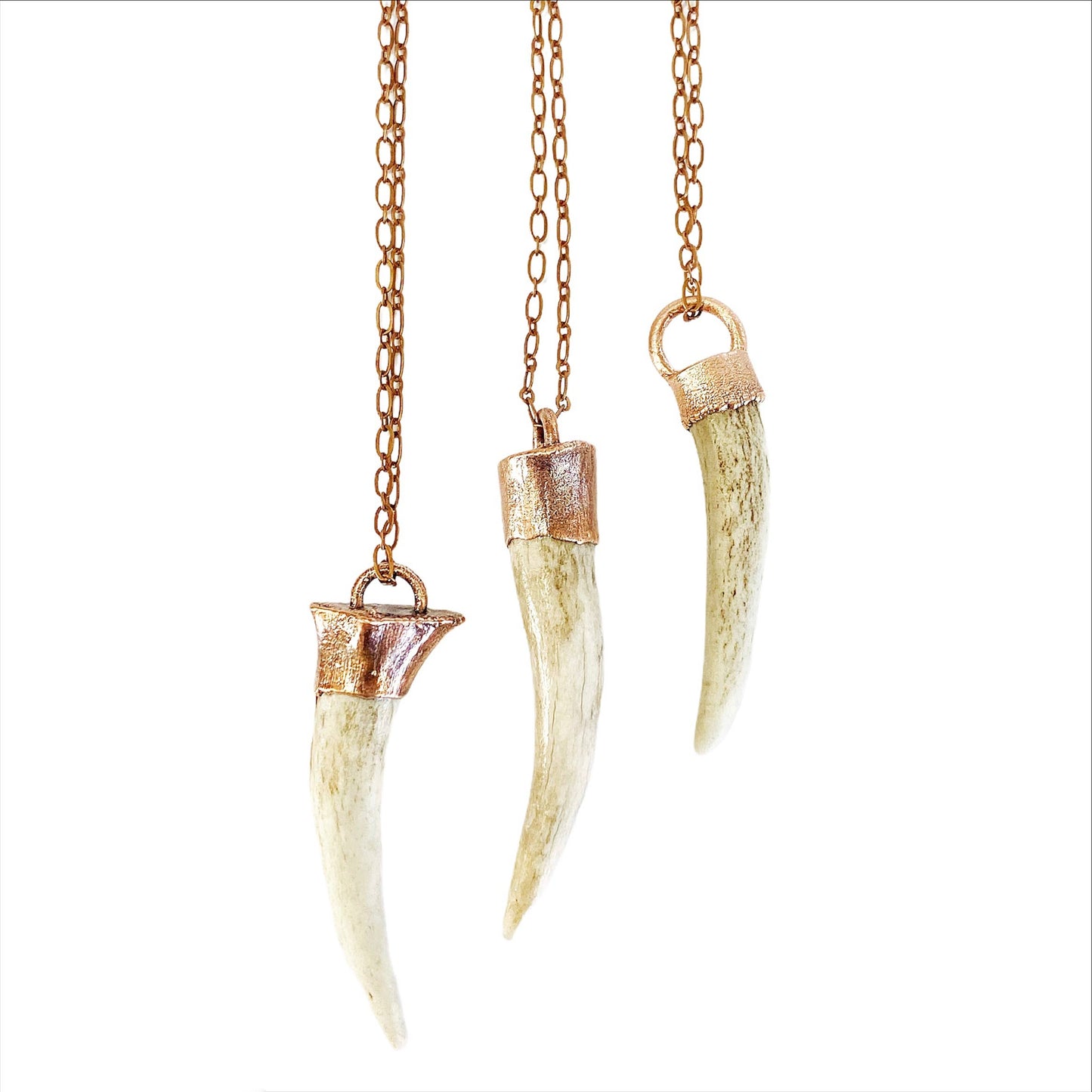 Naturally Shed Antler Necklace