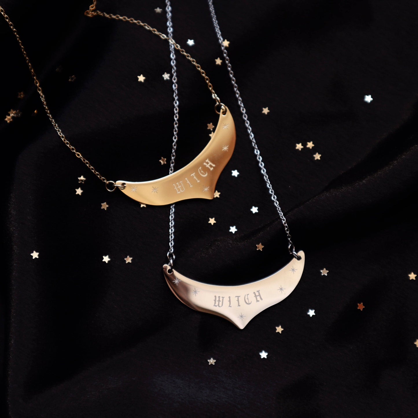 WITCH PLATE NECKLACE