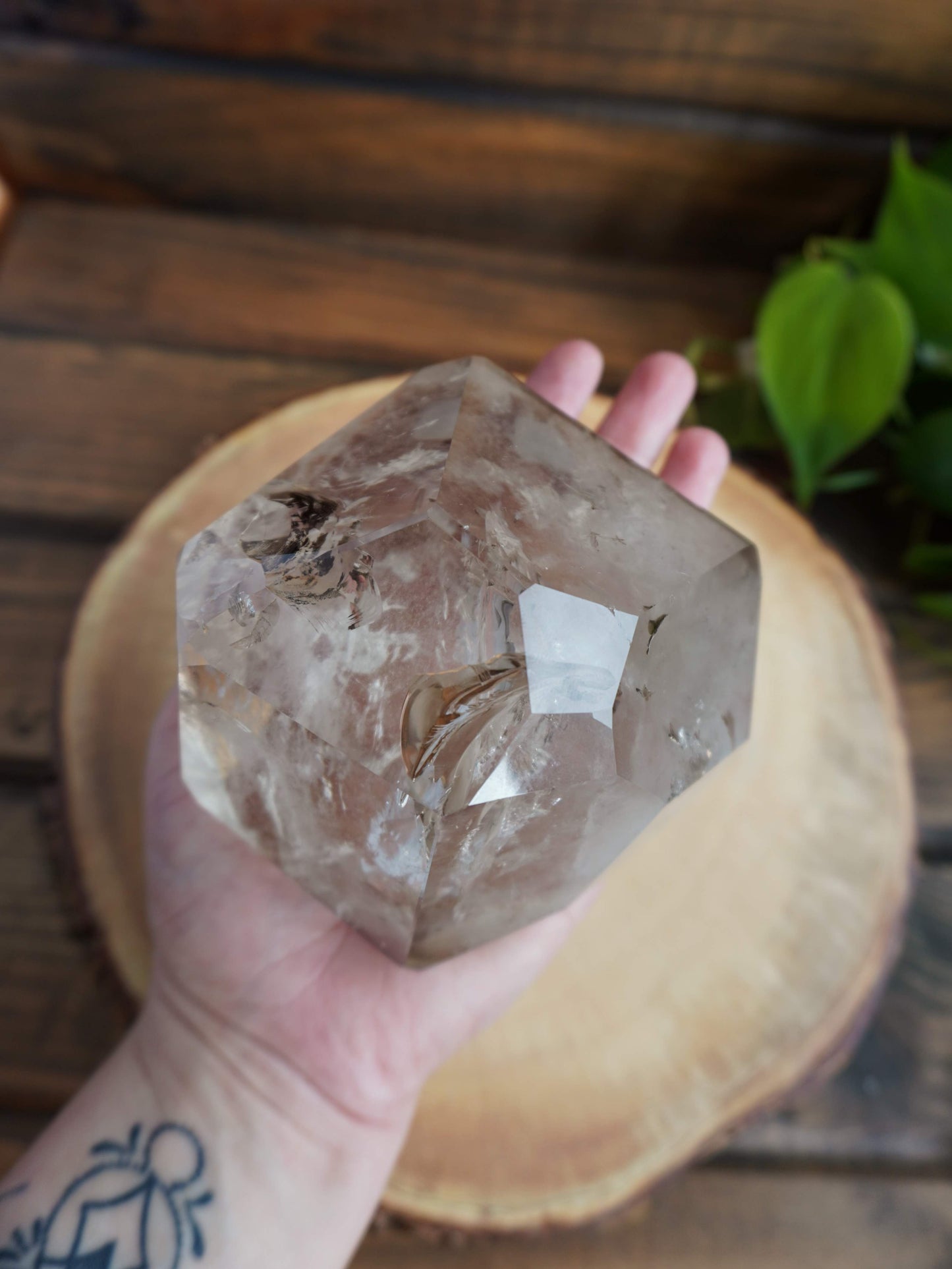 High Grade Geometric Smoky Quartz