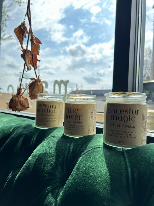 Brewing Intuition Ritual Candles