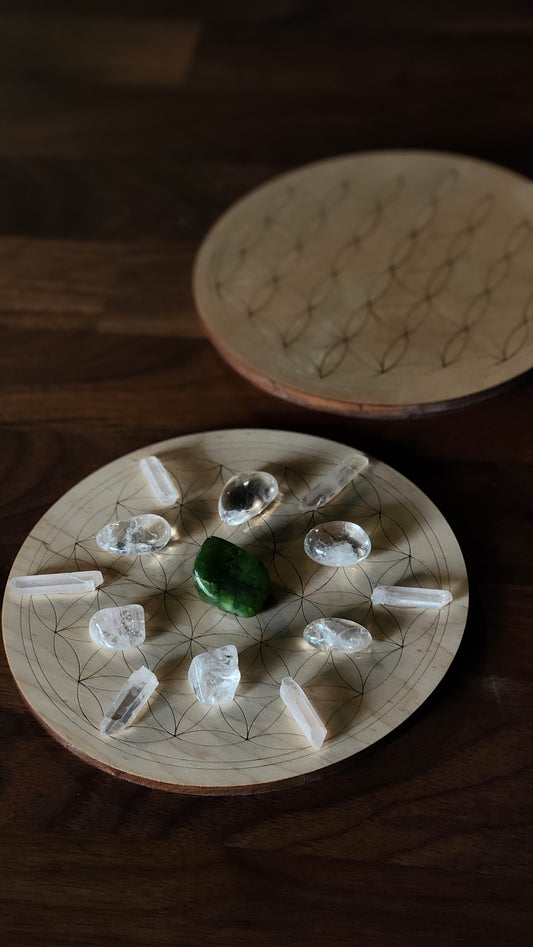 Flower of Life Crystal Grid