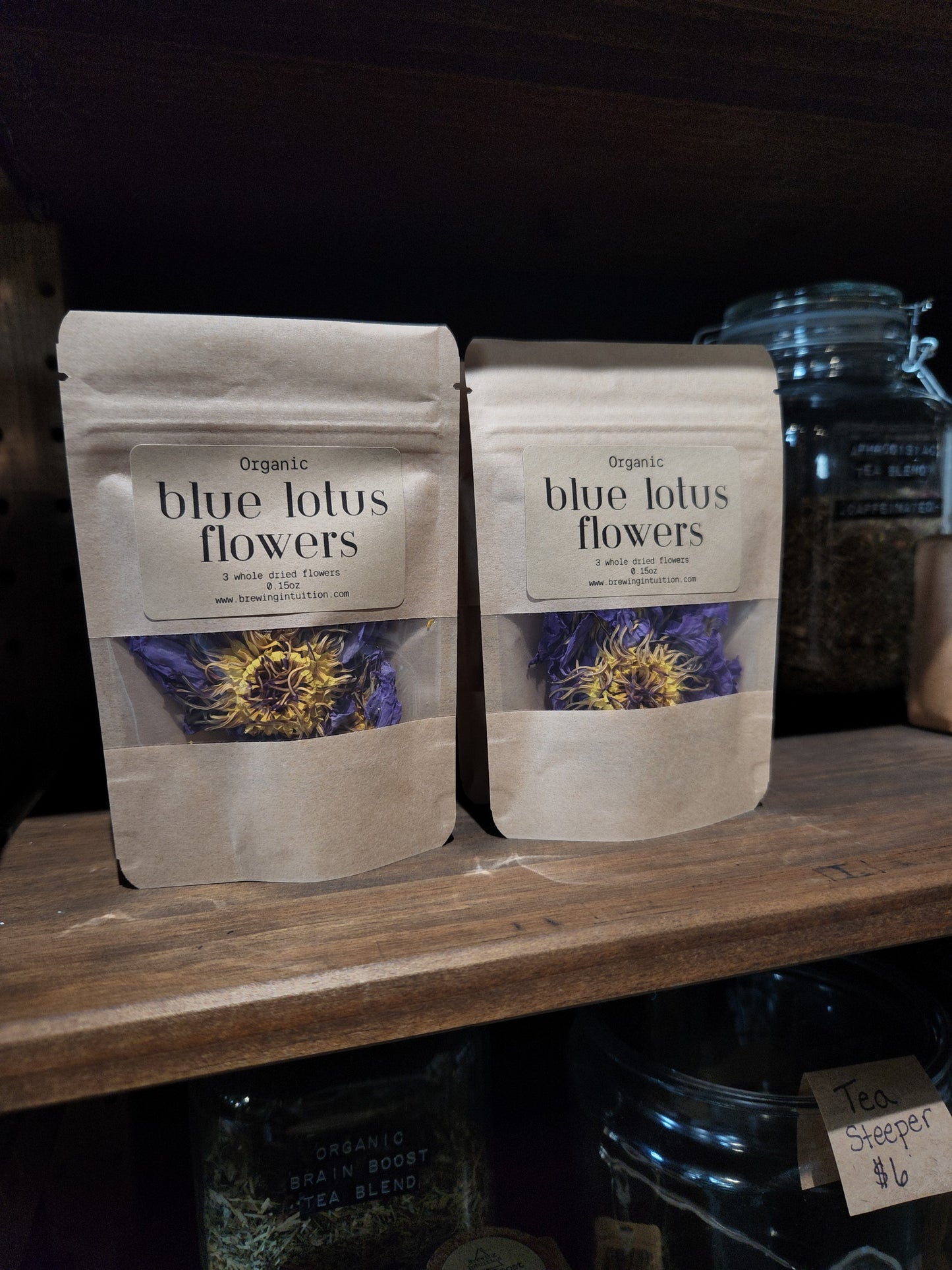 Blue Lotus Flowers Organic