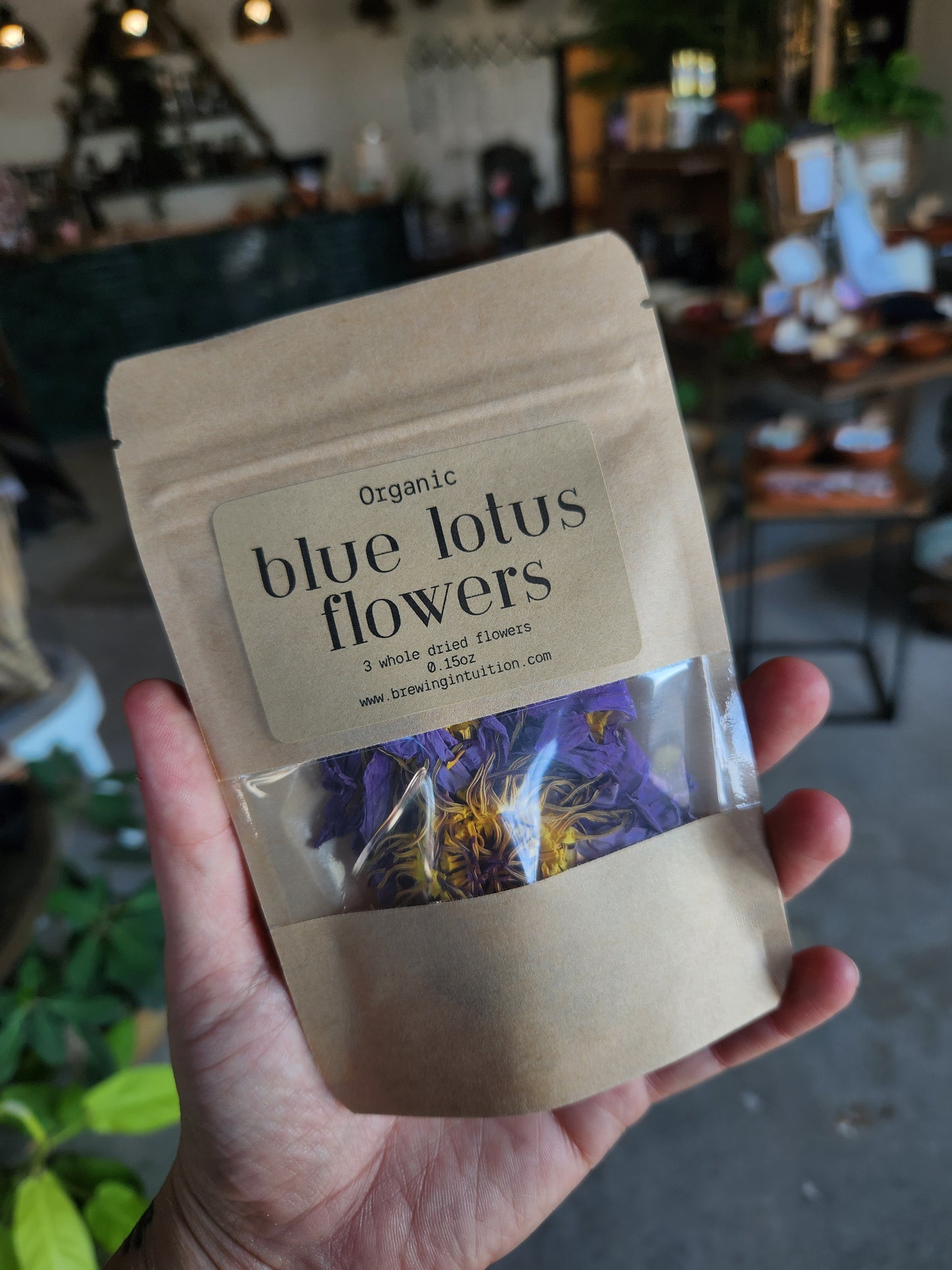 Blue Lotus Flowers Organic