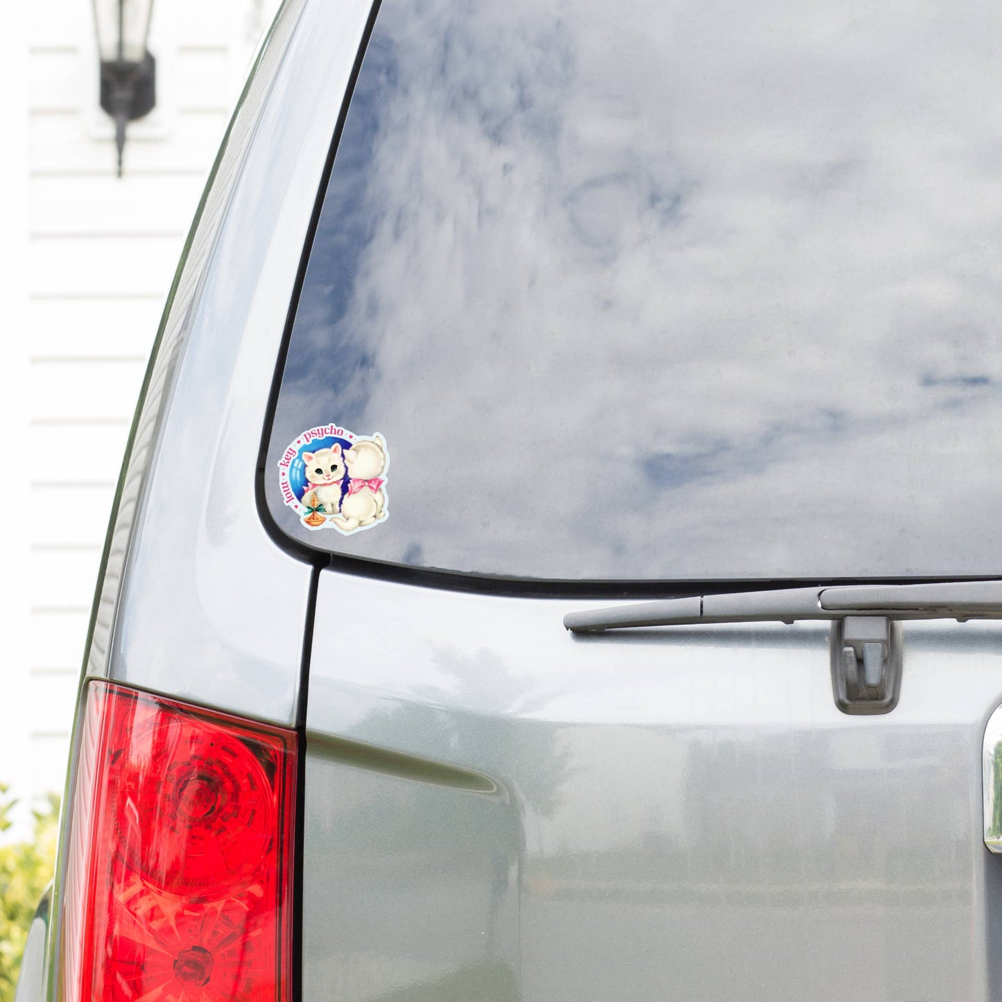 Low Key Psycho -  High Quality Vinyl Sticker