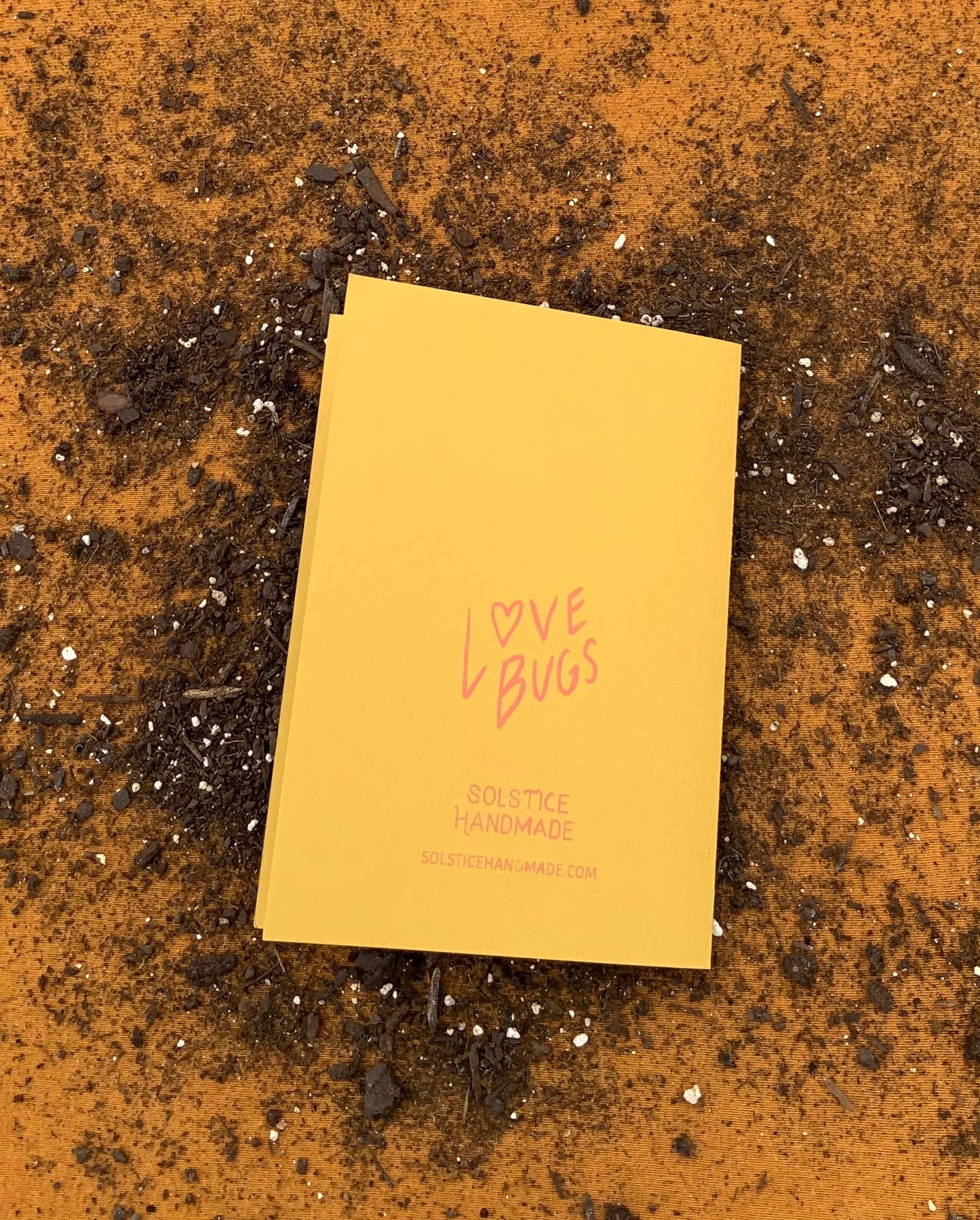 Slugs : Love Bugs Card