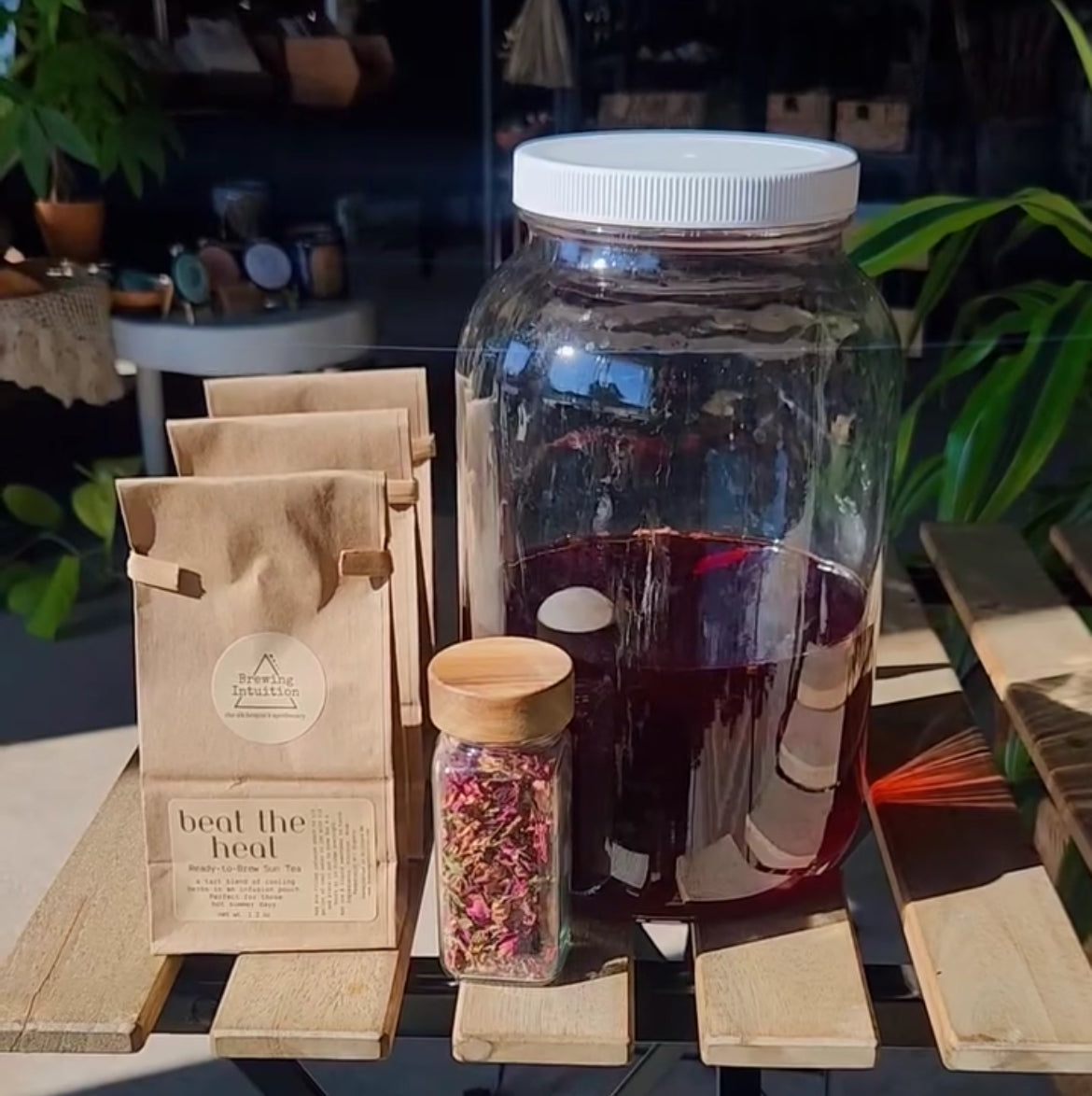 Beat the Heat Ritual Sun Tea