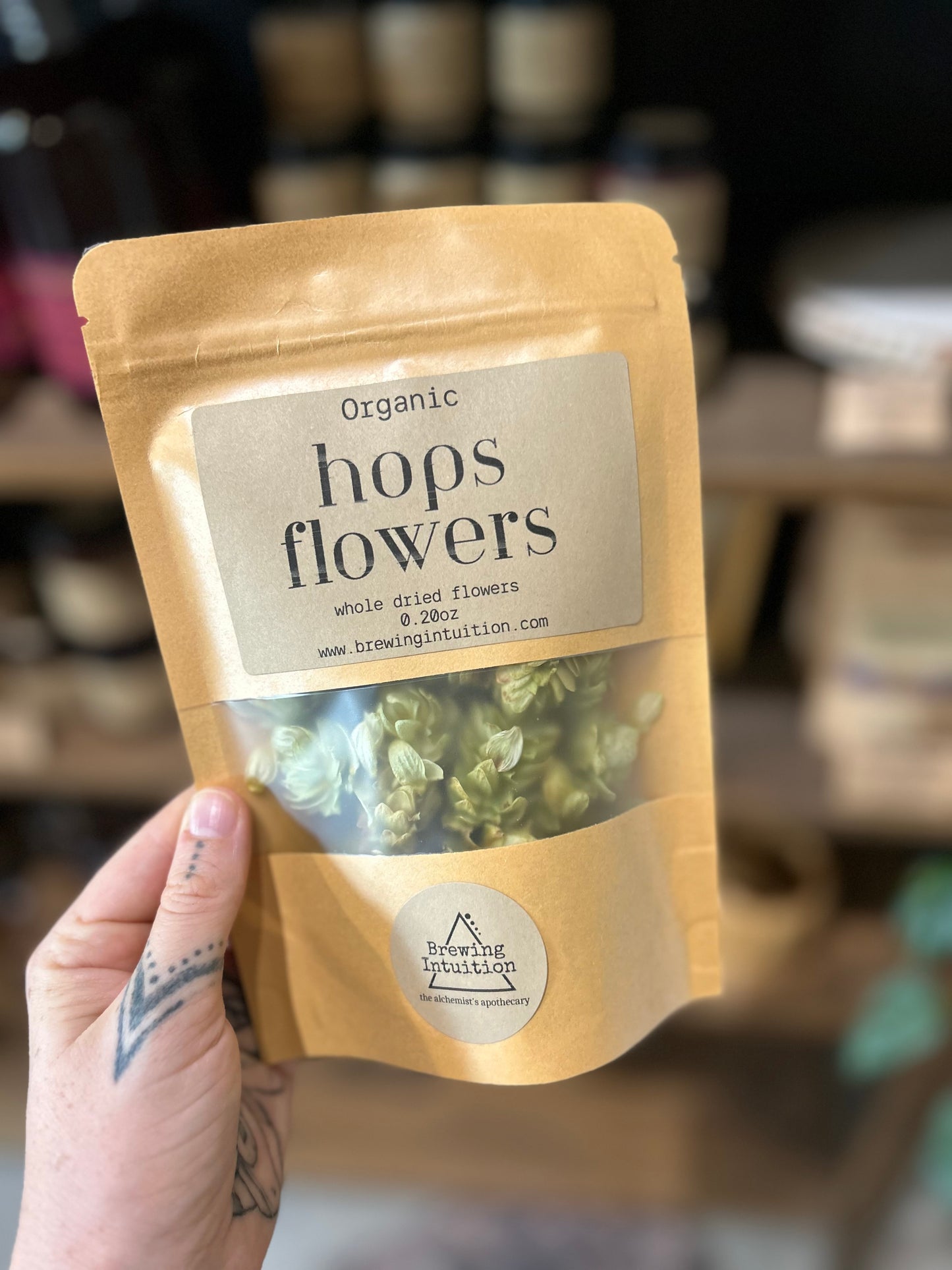 Hops Flowers Organic