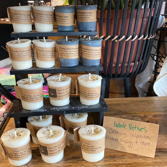Hand-Poured Ritual Votive Candles