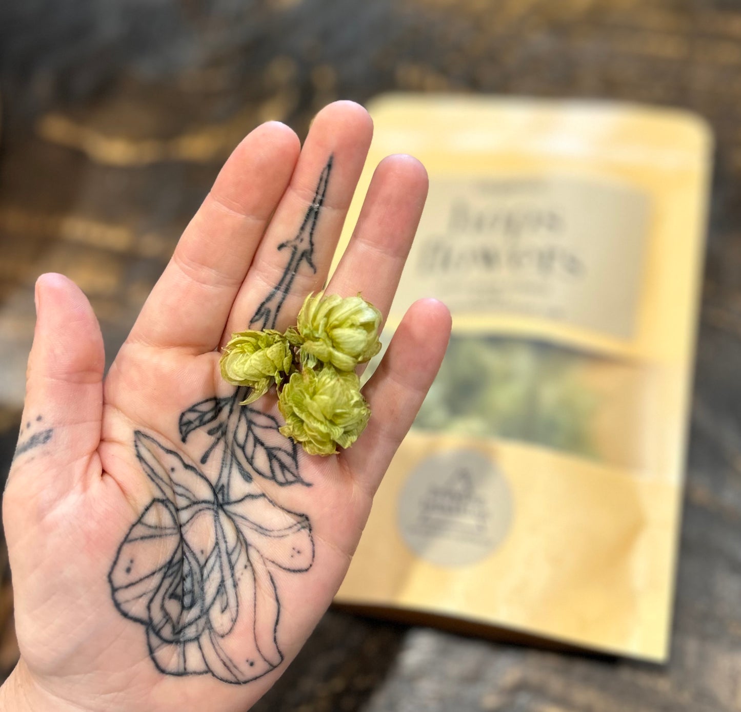 Hops Flowers Organic