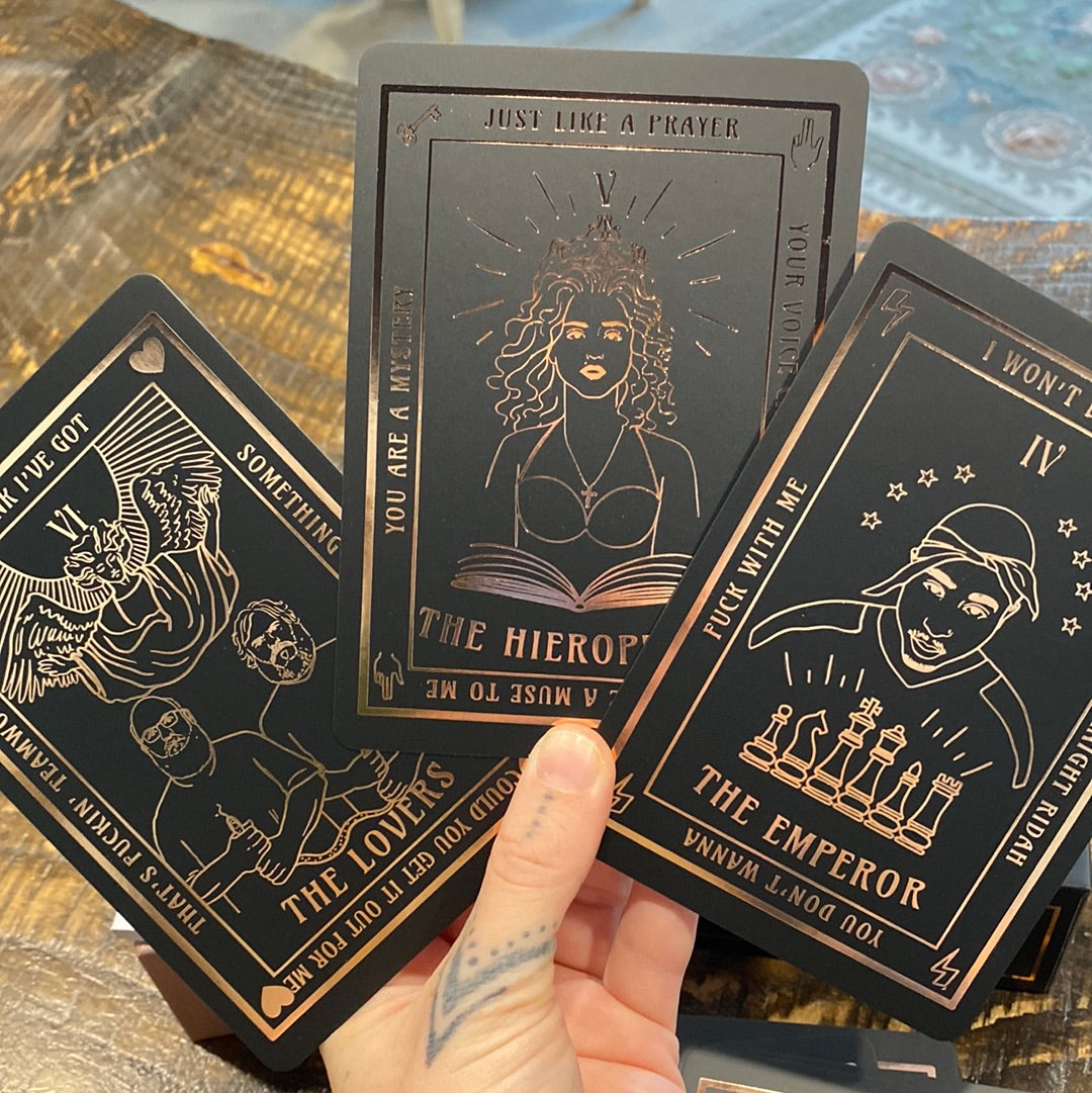 SIRENS OF SONG TAROT DECK (ROSE GOLD)