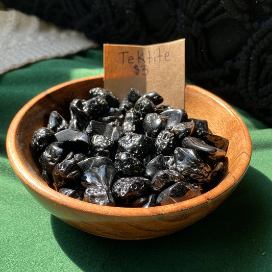 Tektite Gridding Tumbles