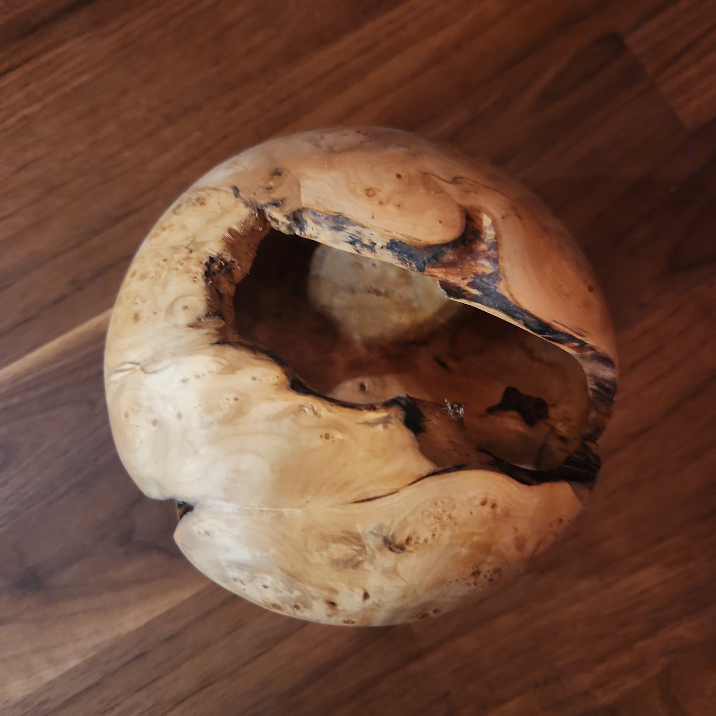 DS Turning - Round Maple Hollowform