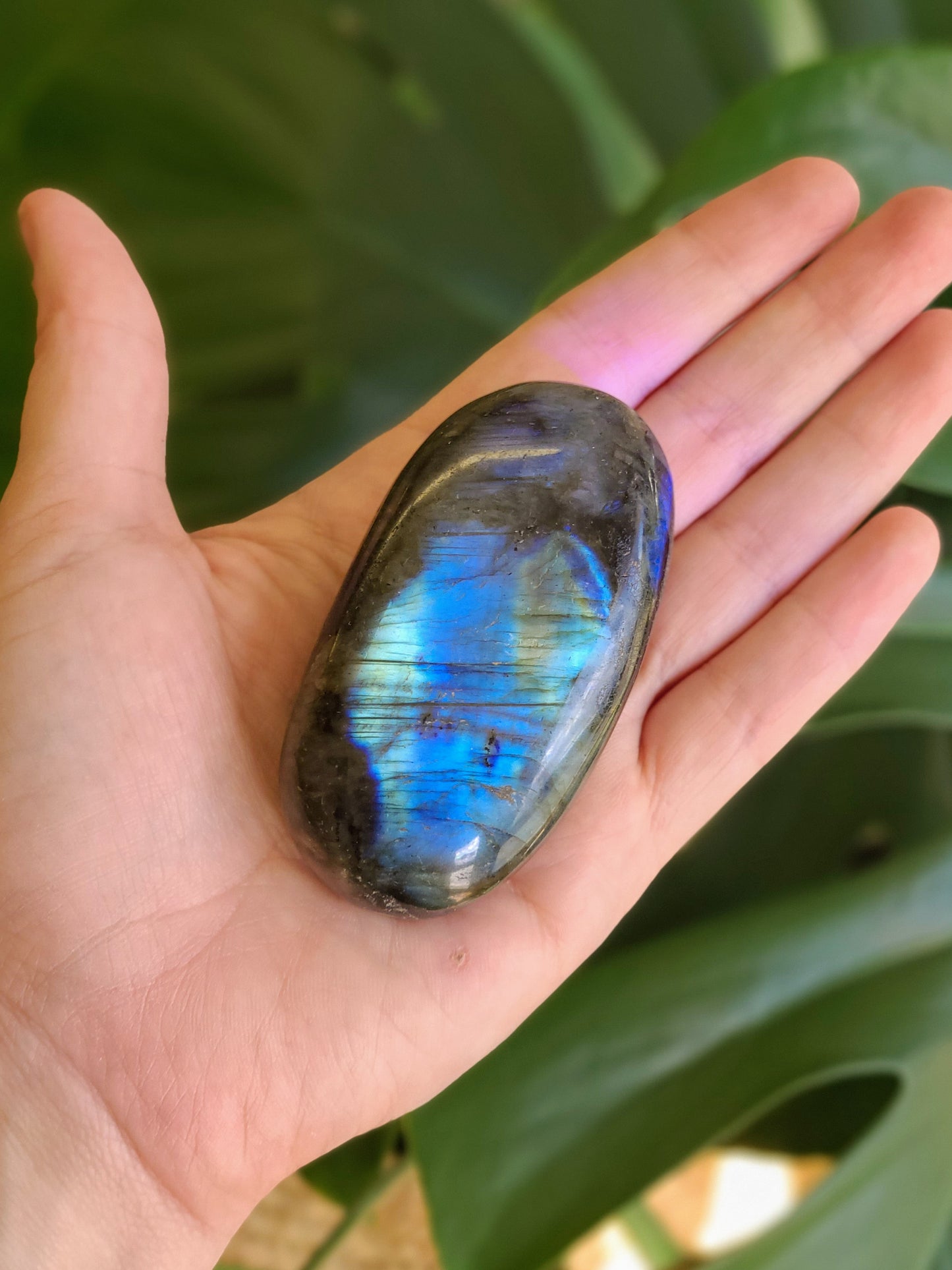 Labradorite Palm Stones