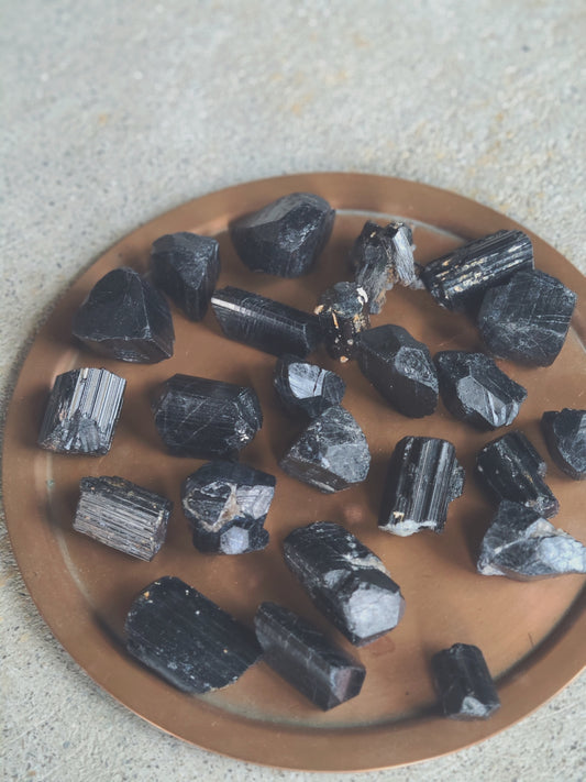 Raw Black Tourmaline Chunk