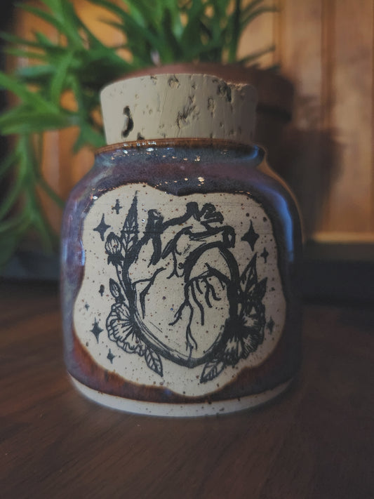 Mini Tea Jars - Lost Petal Pottery x Brewing Intuition