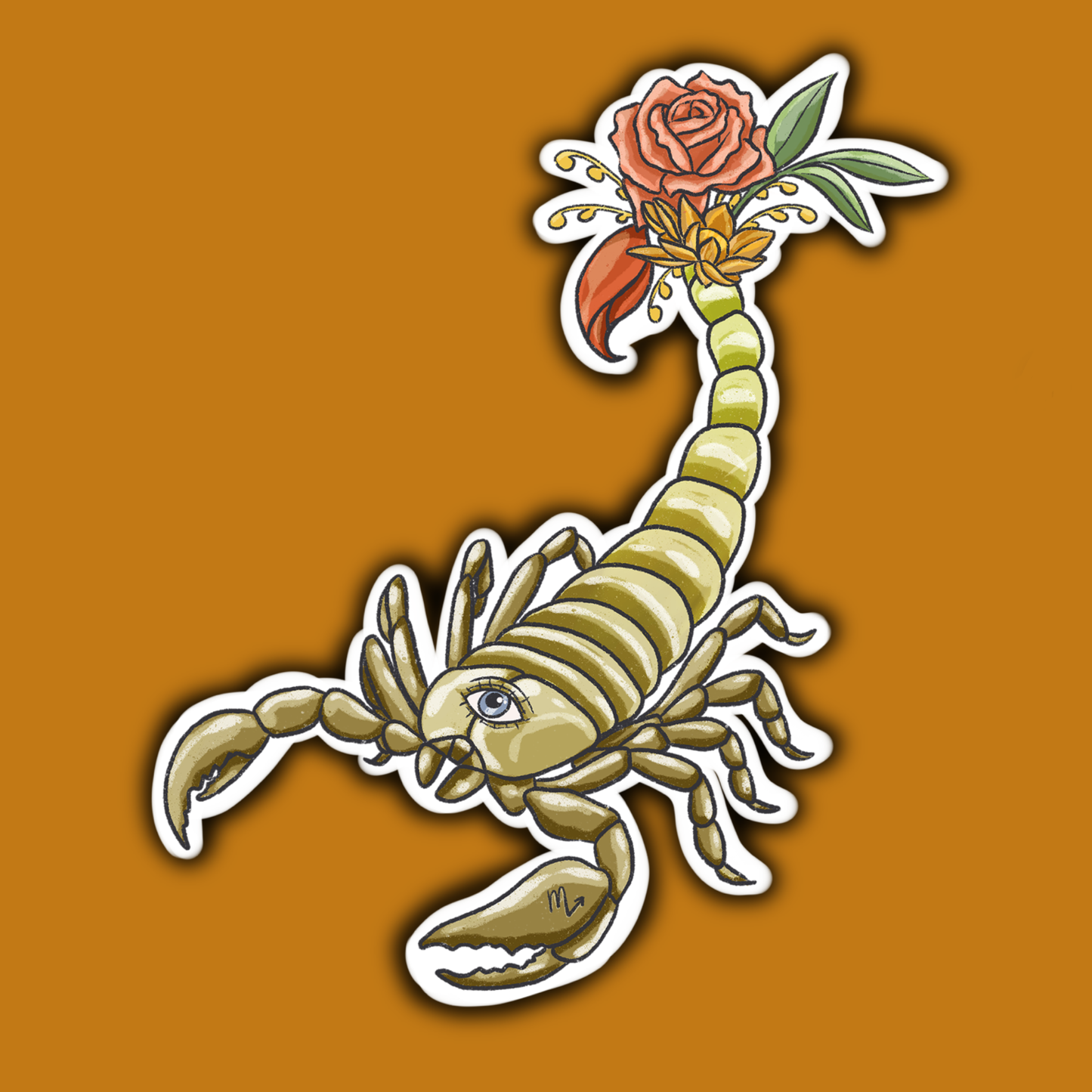 Scorpio Animal Zodiac Sticker