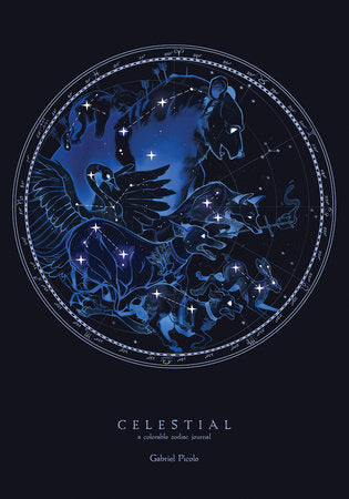 Celestial - a colorable zodiac journal