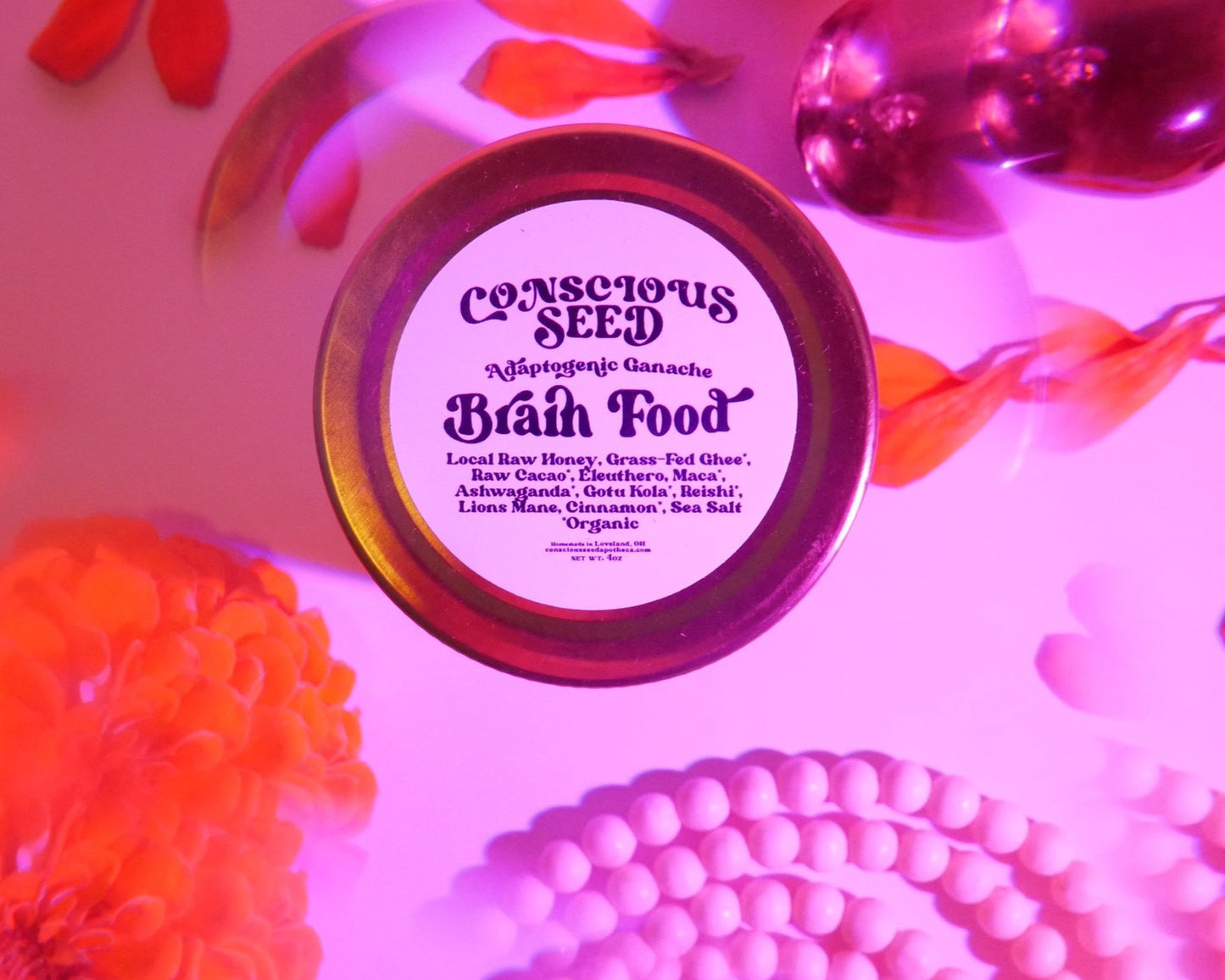 Mind Brew | Formerly “Brain Food” | Adaptogenic Chocolate Ganache