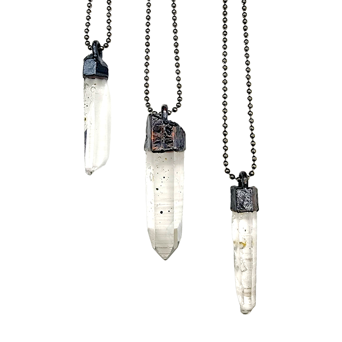 Mica Elestial Quartz Necklace