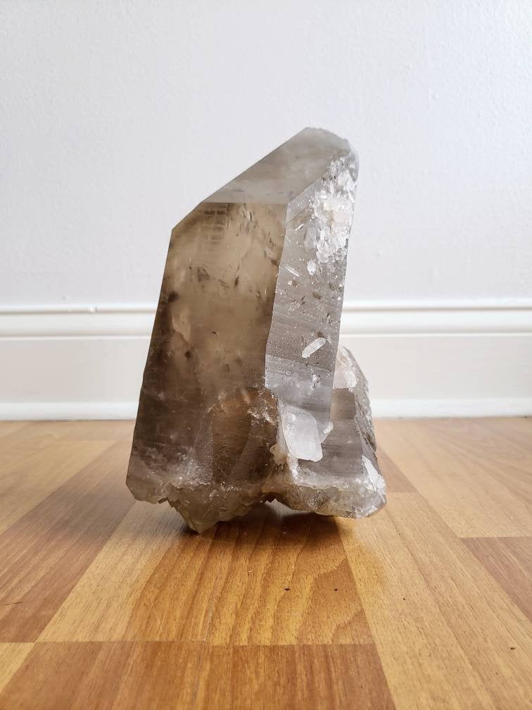 Extra Large Self-Healed Smoky Quartz Points